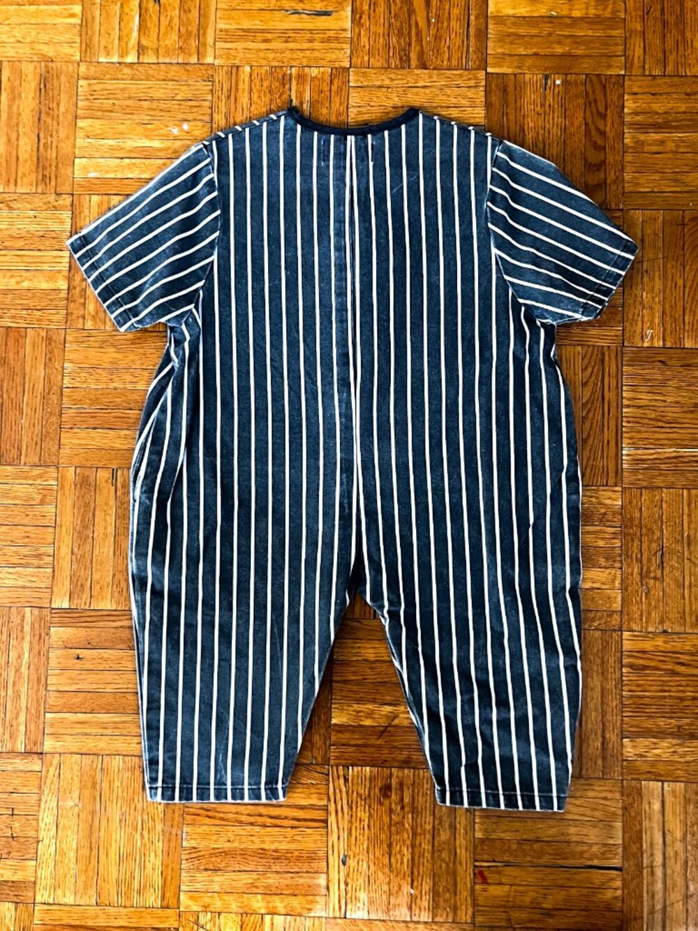 Meme Kids Striped Jumpsuit Black White Size 2-4Y Unisex